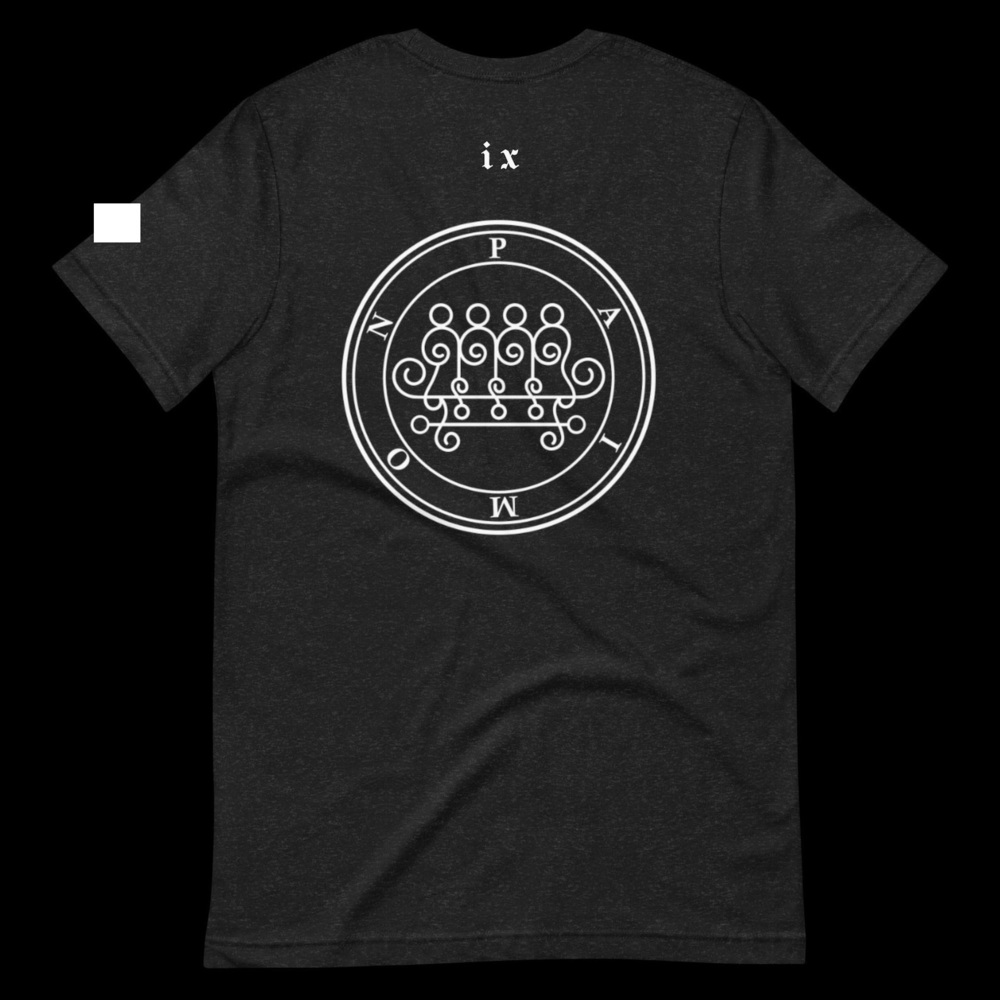 Paimon Sigil Unisex T-Shirt Occult Ars Goetia Demonology Seal